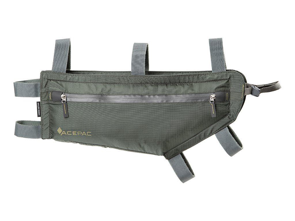 Acepac Zip Frame Bag M MKIII with long YKK zipper and two sliders