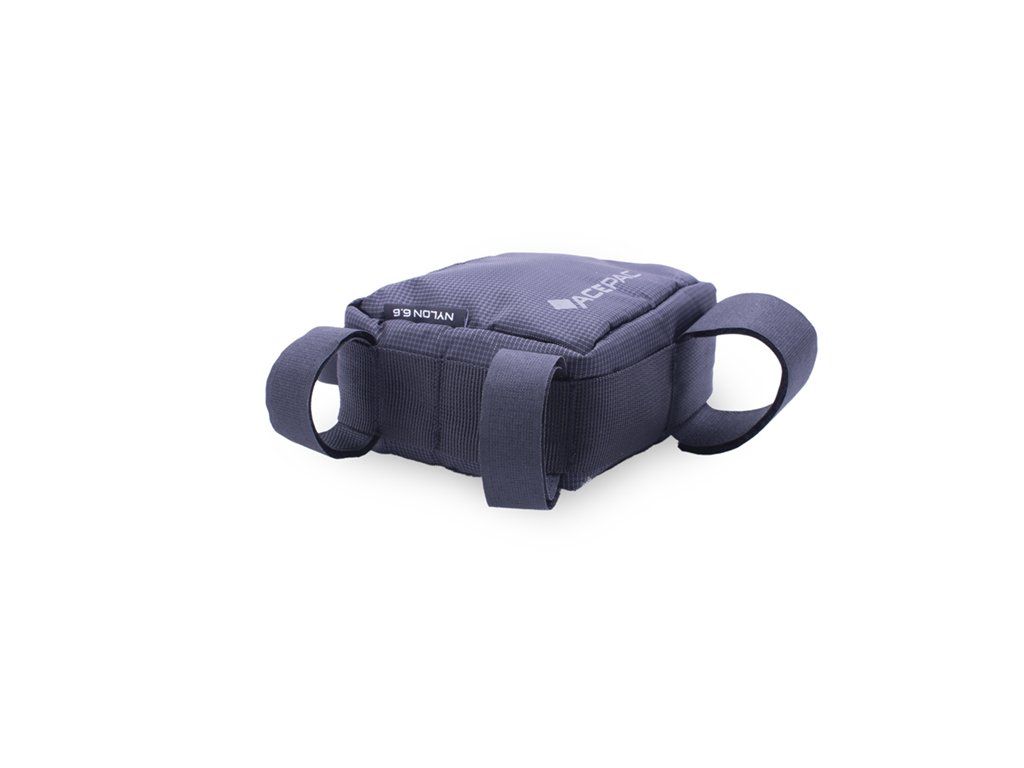 Bottom of the Acepac Tube Bag MKII with adjustable Velcro straps